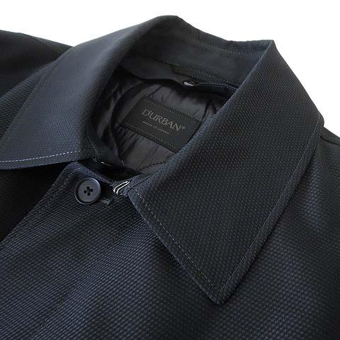 ダーバン DURBAN コート ステンカラーコート シルク混 キルティング