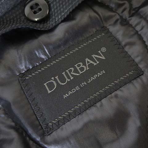 ダーバン DURBAN コート ステンカラーコート シルク混 キルティング