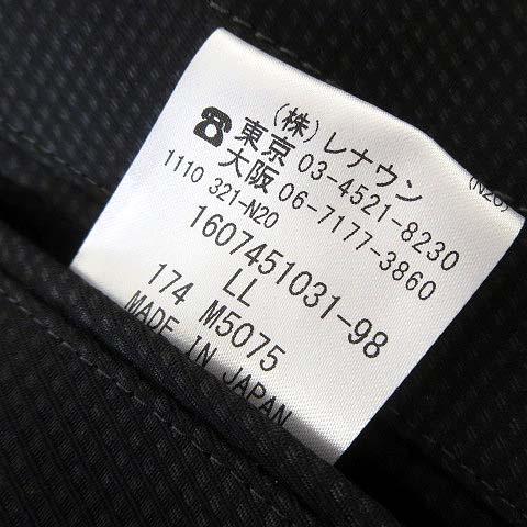 【極美品】ダーバン　中綿ライナー付きコート　L D'URBAN ダーバン 中綿キルティングライナー付 ステンカラーコート LL