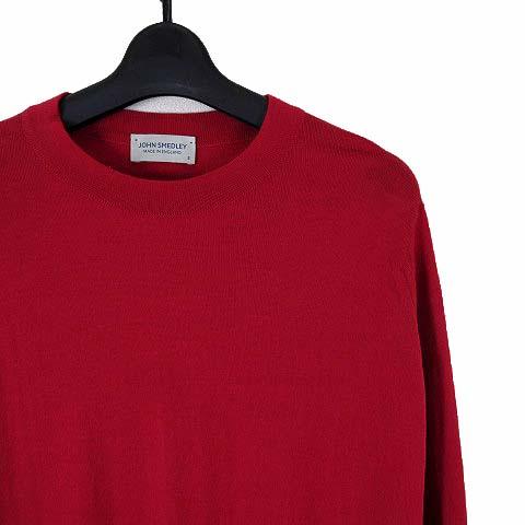 JOHN SMEDLEY レッド ウールカシミヤ セーター 冬 JOHN SMEDLEY｜ジョンスメドレー日本公式