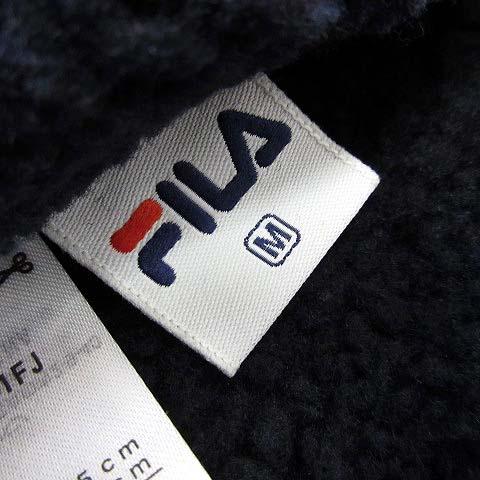 フィラ FILA リバーシブル ボア ジャケット ナイロン ブルゾン ジップ