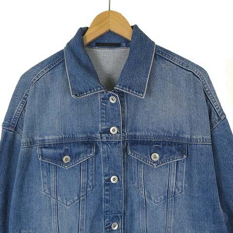 ユニクロ（UNIQLO） デニム オーバーサイズ ジャケット ジージャン XL