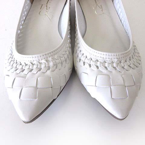 〚極美品〛Le talon フラットパンプス ルタロン Le Talon パンプス フラットパンプス 編込み 本革 レザー