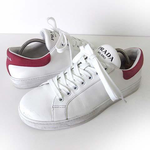 PRADA（プラダ） スニーカー 本革 レザー シューズ 4E3541