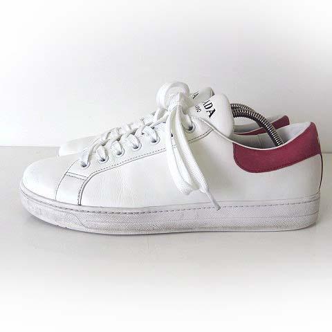 PRADA（プラダ） スニーカー 本革 レザー シューズ 4E3541