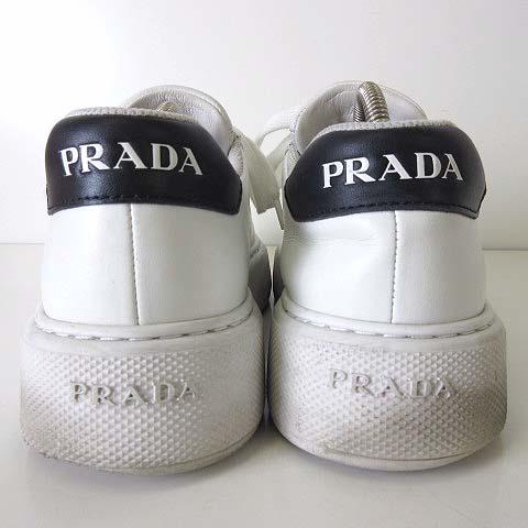 PRADA プラダ トライアングルロゴ ローカット スニーカー 2EG405 本革  