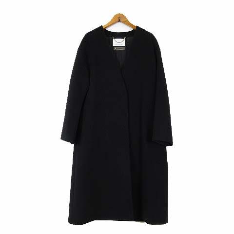 あーや様【INED イネド】カシミヤ・アンゴラ ロングコート黒11 L ブラック INED イネド】カシミヤ・アンゴラ ロングコート 黒 11 L ブラック