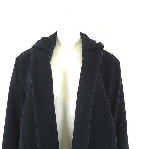 イタリア製◇バジーレBASILE◇レザーコート バジーレ BASILE 28 コート フード付 ロング チェスターコート