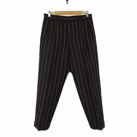 WACKOMARIA DORMEUIL ストライプパンツ　黒　サイズL WACKO MARIA（ワコマリア） WACKO MARIA DORMEUIL パンツ GUILTY