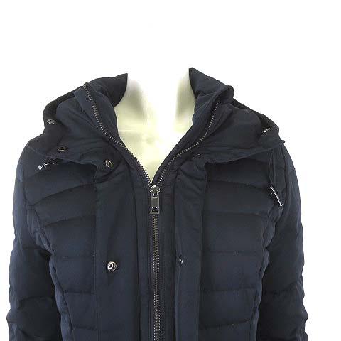 ZARA（ザラ） ダウンコート ダウンジャケット Aライン フード ダブル