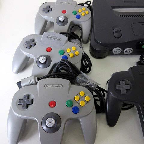 Nintendo 64 ニンテンドー64 本体 ゲーム機 ジャンク コントローラー 4