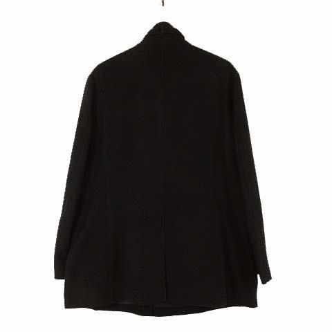 【秋冬春対応】 美品 ブラック コート ライナー付き ビジネス 通勤 メンズ 黒 Between Classic コート カシミヤ ウール アウター ジップライナー付