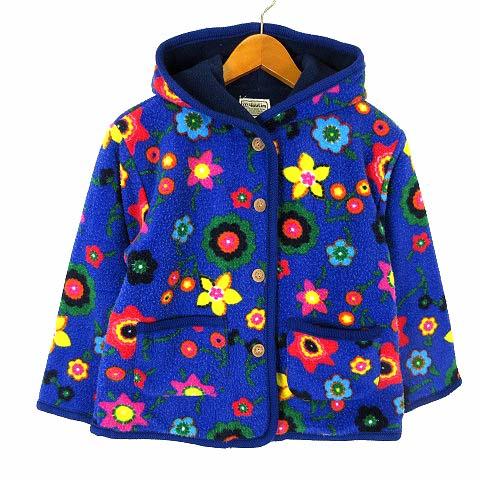 You Lim ジャケット フリース 花柄 フード パイピング ポケット 長袖 