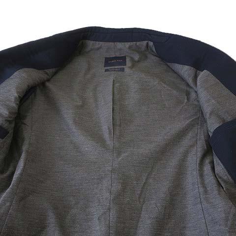 ザラマン ZARA MAN コート チェスターコート ウール混 ジップポケット