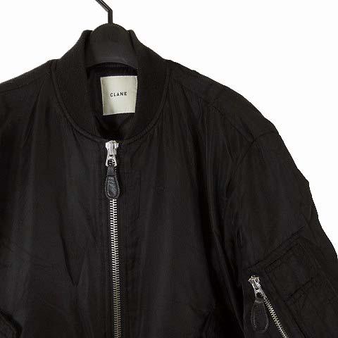 クラネ CLANE ジャケット BACK GATHER MA-1 フライトジャケット