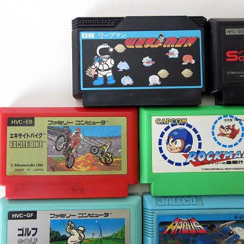 ジャンク 初代 ファミコン ソフト 14個 セット 任天堂 ゴルフ 麻雀