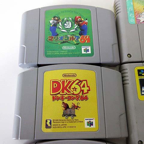 ジャンク スーパーファミコン ニンテンドー64 ソフト 6個 セット