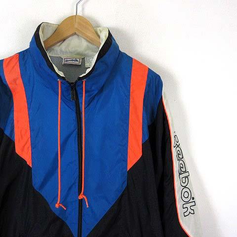 Reebok ナイロンジャケット 90's】 Reebok ナイロンジャケット L 刺繍 Vintage | 古着屋OLDGREEN