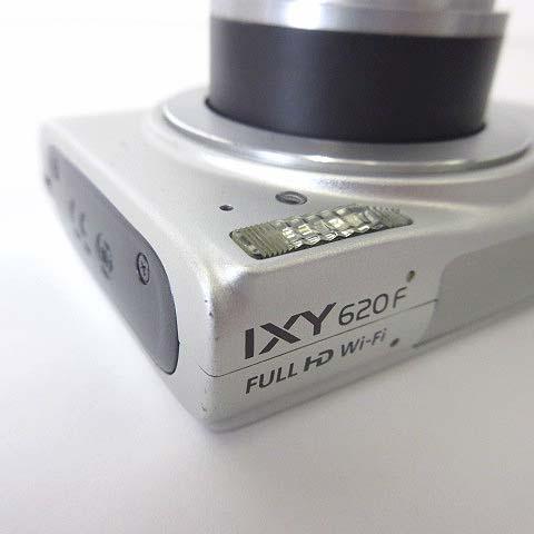 【完動 美品】Canon IXY 620F コンデジ シルバー 動作確認済 キャノン Canon イクシー IXY 620F デジカメ コンパクト デジタル