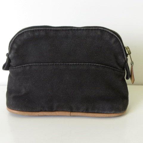 HERMES（エルメス） ボリード ポーチ15 ミニミニ キャンバス レザー H