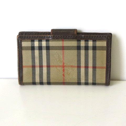 BURBERRY（バーバリー） キーケース 4連 ノバチェック ホース ロゴ