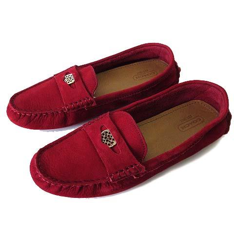 COACH（コーチ） ドライビングシューズ モカシン ローファー ロゴ