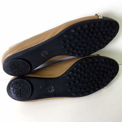 TORY BURCH（トリーバーチ） フラットパンプス バレエシューズ 本革