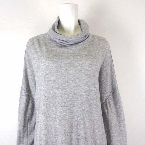 ミズイロインド mizuiro ind ニット ワンピース チュニック ロング