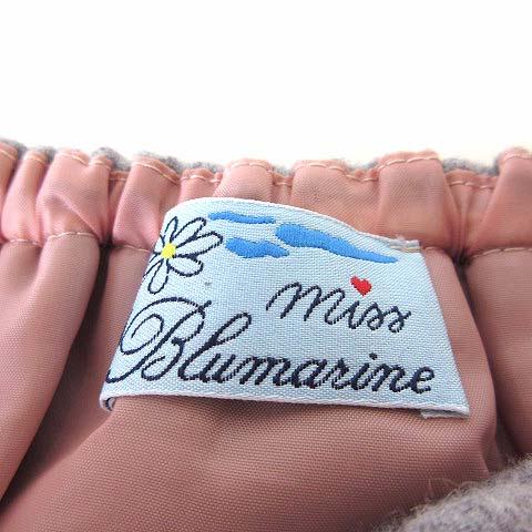 【週末セール】Blumarine ブルマリン ティアードスカート イタリア製 Blumarine ブルマリン ロングスカート イタリア製 シルク混 ネイビーS