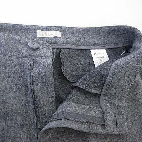 ビースリー B3 B-Three センタープレス 美脚 ストレート パンツ