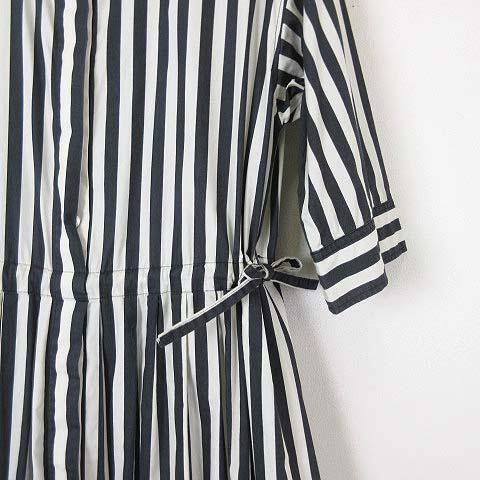 マリメッコ marimekko ワンピース ロング ストライプ シャツワンピース