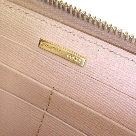 FENDI（フェンディ） 財布 ズッカ柄 ラウンドファスナー 長財布 ロゴ