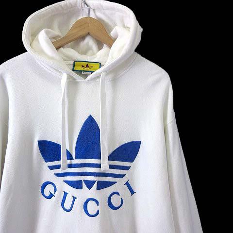 GUCCI（グッチ） アディダス コラボ 22SS パーカー トレフォイル エン