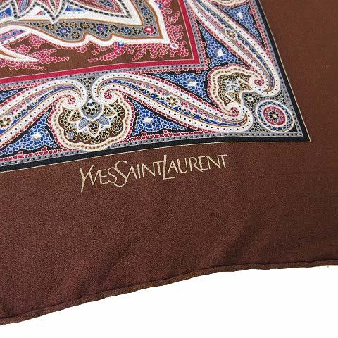 Yves Saint Laurent（イヴ・サンローラン） スカーフ シルクスカーフ