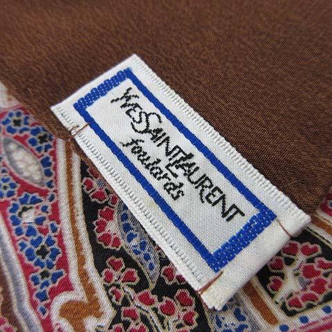 Yves Saint Laurent（イヴ・サンローラン） スカーフ シルクスカーフ
