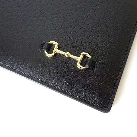 GUCCI（グッチ） 未使用品 バッグ ホースビット レザー クラッチバッグ