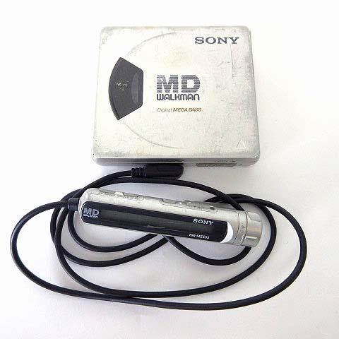 ソニー SONY 希少 90'S ポータブルMDプレーヤー MDウォークマン MZ-E55