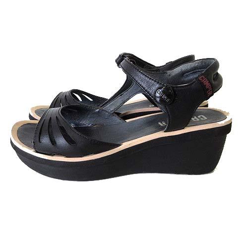 カンペール CAMPER サンダル ウエッジサンダル 本革 レザー アンクル