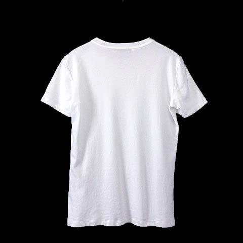 LOUIS VUITTON ルイ・ヴィトン RW201W TWD FGTS15 胸 ゴールド ロゴ プリント 半袖 Tシャツ ホワイト系 XS【中古】 LOUIS VUITTON - LOUIS VUITTON ルイ・ヴィトン RW201W TWD FGTS15 胸