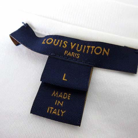 ルイヴィトン  RW201W TWD FGTS15 胸ロゴプリントTシャツ レディース XL LOUIS VUITTON（ルイ・ヴィトン） LOUIS VUITTON 20SS Tシャツ