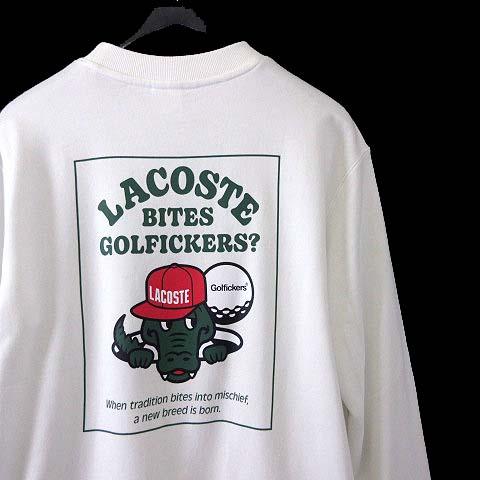 ゴルフィッカーズ Golfickers ラコステ コラボ 完売 希少 スウエット