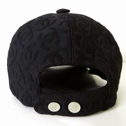 【商品名】CHANEL シャネル キャップ ブラック ココマーク 総柄 帽子 CHANEL（シャネル） CHANEL 25SS キャップ 帽子 ココマーク ロゴ 総柄