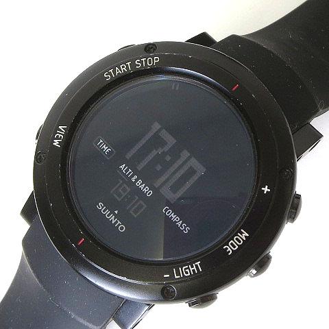 スント SUUNTO 腕時計 コアディープブラック ALU DEEP BLACK 黒 