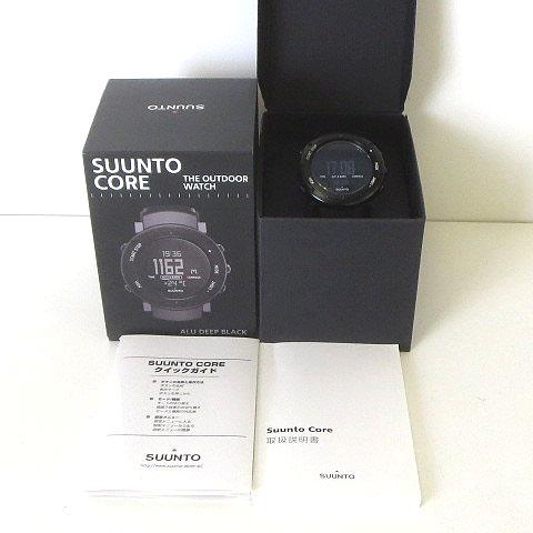 スント SUUNTO 腕時計 コアディープブラック ALU DEEP BLACK 黒 