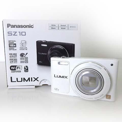 パナソニック★動作品 DMC-SZ10 ホワイト★LUMIXデジカメ 送料無料 パナソニック ルミックス LUMIX DMC-SZ10 デジカメ コンパクト