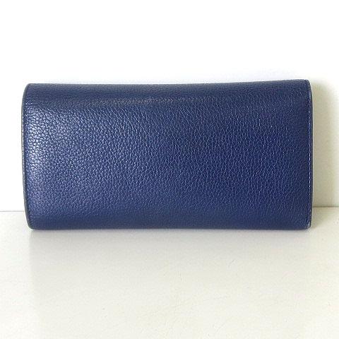Salvatore Ferragamo フェラガモ長財布 ガンチーニ ブルー FERRAGAMO（フェラガモ） サルヴァトーレフェラガモ Salvatore