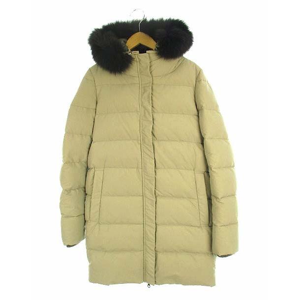 正規取扱店 中古 デュベティカ Duvetica Aegros ダウンコート 上着 アウター コットン ナイロン フォックスファー ジップアップ ベージュ 38 ベクトル 古着 069 ブランド古着販売のベクトル 通販 Yahoo ショッピング 早者勝ち