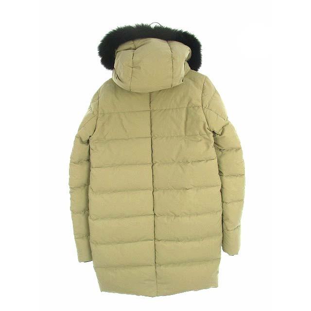 正規取扱店 中古 デュベティカ Duvetica Aegros ダウンコート 上着 アウター コットン ナイロン フォックスファー ジップアップ ベージュ 38 ベクトル 古着 069 ブランド古着販売のベクトル 通販 Yahoo ショッピング 早者勝ち
