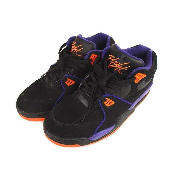中古 ナイキ Nike Air Flight エア フライト スニーカー シューズ 靴 Cu48 001 黒 紫 27 5cm メンズ ベクトル 古着 069 ブランド古着販売のベクトル 通販 Yahoo ショッピング