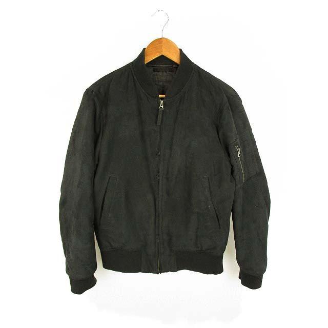 中古 ユニクロ Uniqlo フェイクスエード Ma 1 ブルゾン ジャケット 中綿 アウター 上着 ポリエステル ブラック 黒 S メンズ ベクトル 古着 069 ブランド古着販売のベクトル 通販 Yahoo ショッピング